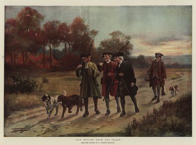 Il ritorno dalla caccia da George Goodwin Kilburne